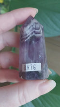 Load and play video in Gallery viewer, Chevron (Dream) Amethyst Points

