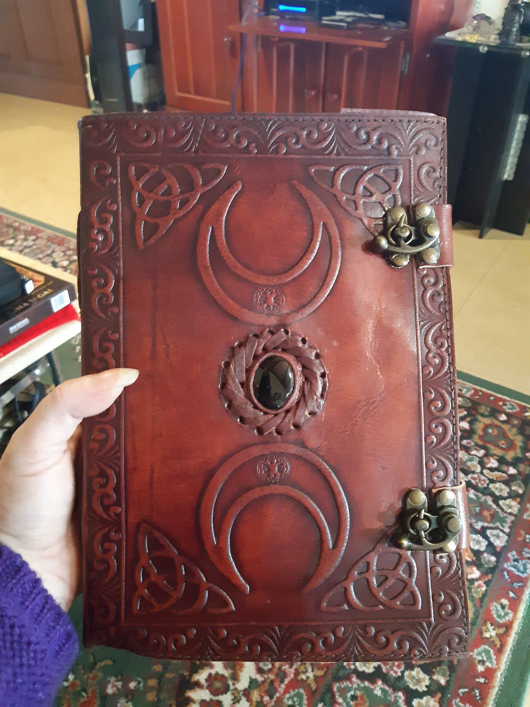 NEW Leather Book Of Shadows