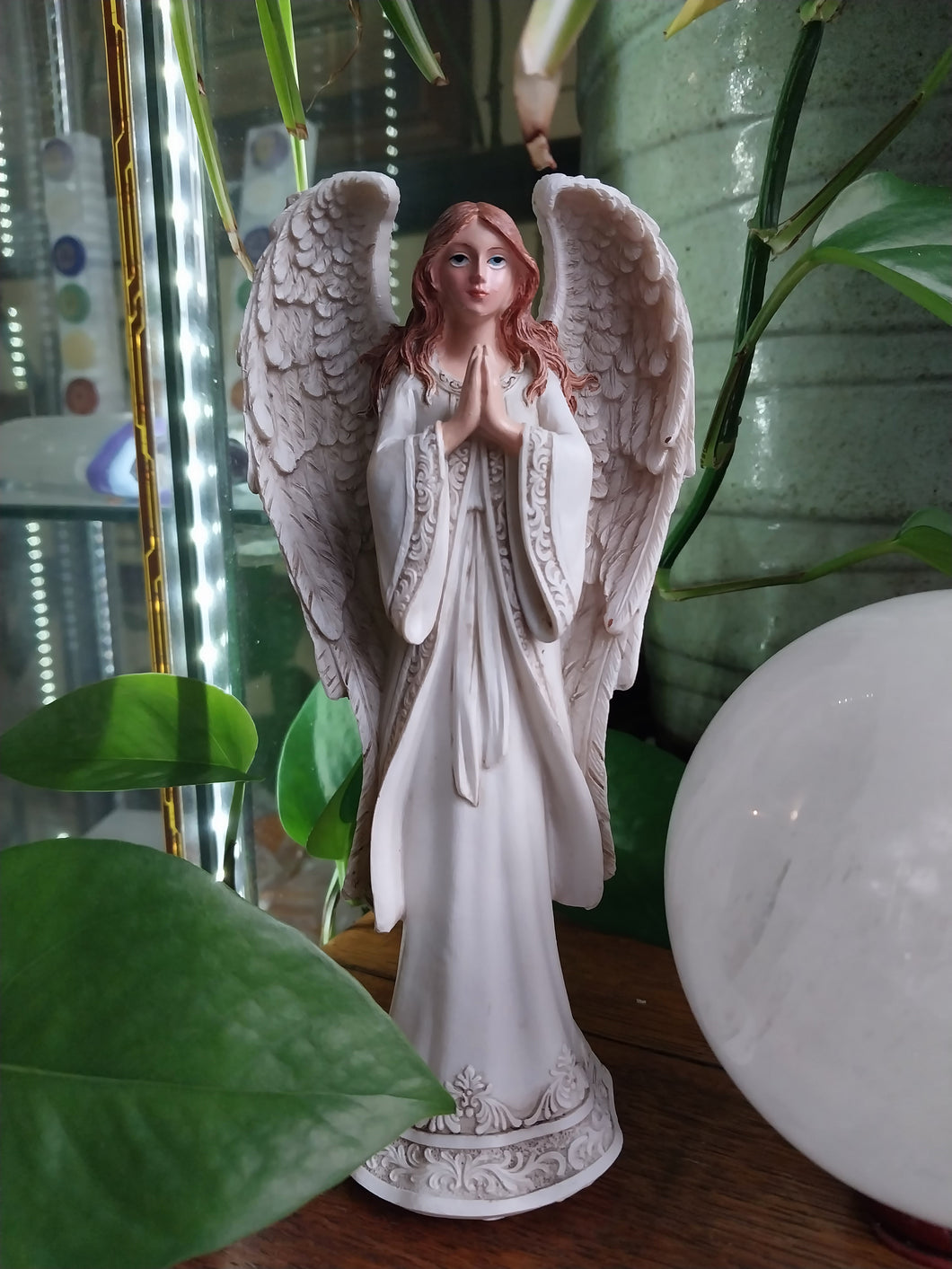 White Robe Angels Praying/Offering