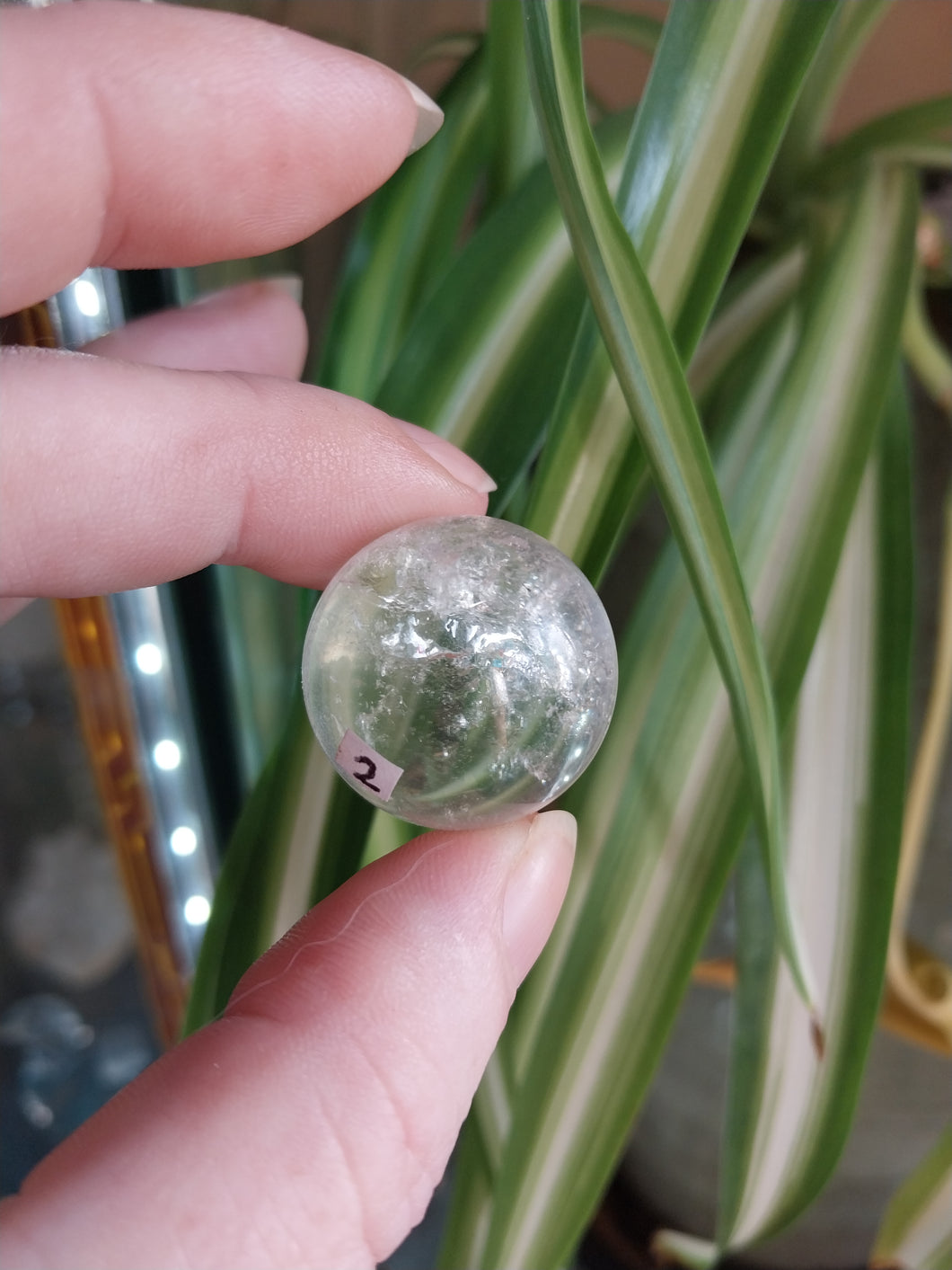 Clear Quartz Crystal Spheres Mini