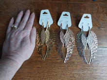 Load image into Gallery viewer, Extra Large Angel Wing Earings
