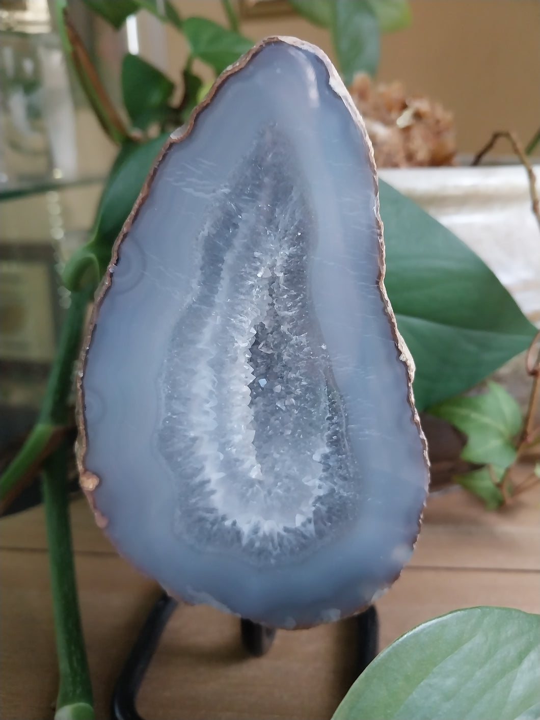 Agate Geode on Stand 3