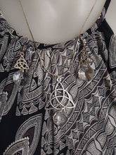 Load image into Gallery viewer, Triquetra Earring and Necklace Sets
