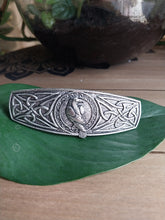 Load image into Gallery viewer, Celtic Raven Hair Clip
