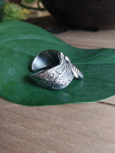 Load image into Gallery viewer, Mens Stainless Steel Goth Moth Ring
