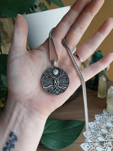 Load image into Gallery viewer, Full Moon Tree of Life Pendant
