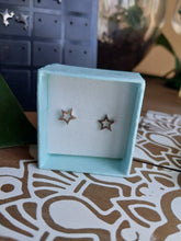 Load image into Gallery viewer, Hollow Out Star Stud Earrings
