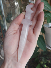 Load image into Gallery viewer, Rose Quartz Athame
