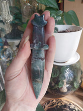 Load image into Gallery viewer, Moss Agate Athame
