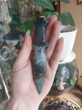 Load image into Gallery viewer, Moss Agate Athame
