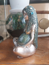 Load image into Gallery viewer, Colored Sitting Gaia Goddess Statue
