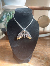 Load image into Gallery viewer, Gothic Death Moth Pendant Necklace
