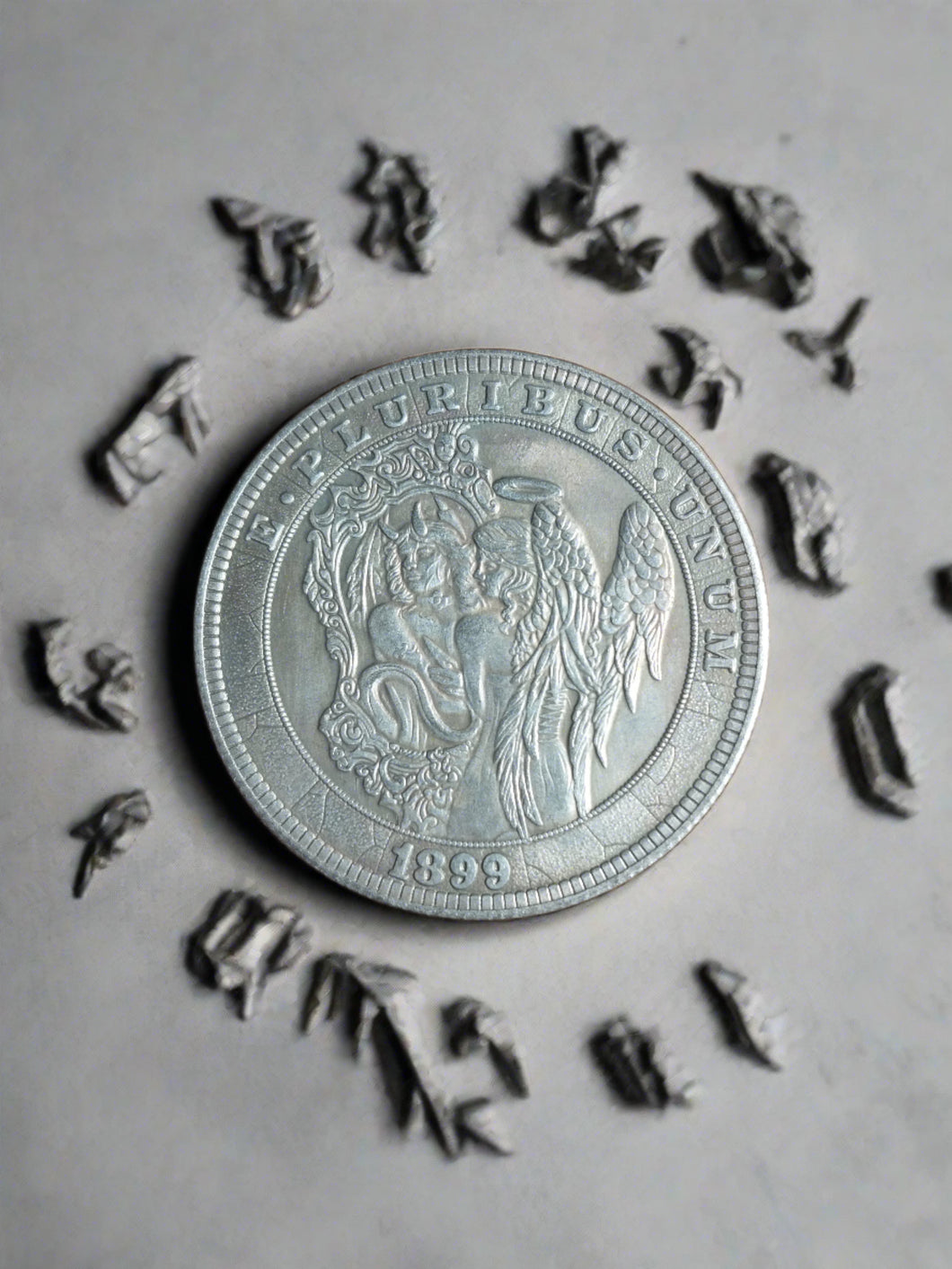 Angel Daemon Collectible Coin