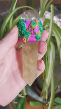 Load and play video in Gallery viewer, Citrine &amp; Clear Quartz Wands (CCW1)
