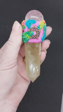 Load and play video in Gallery viewer, Citrine &amp; Clear Quartz Wands (CCW1)
