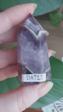 Load and play video in Gallery viewer, Chevron (Dream) Amethyst Points
