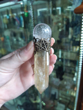Load image into Gallery viewer, Citrine and Clear Quartz Wands
