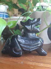 Load image into Gallery viewer, Black Obsidian Chinese Dragon
