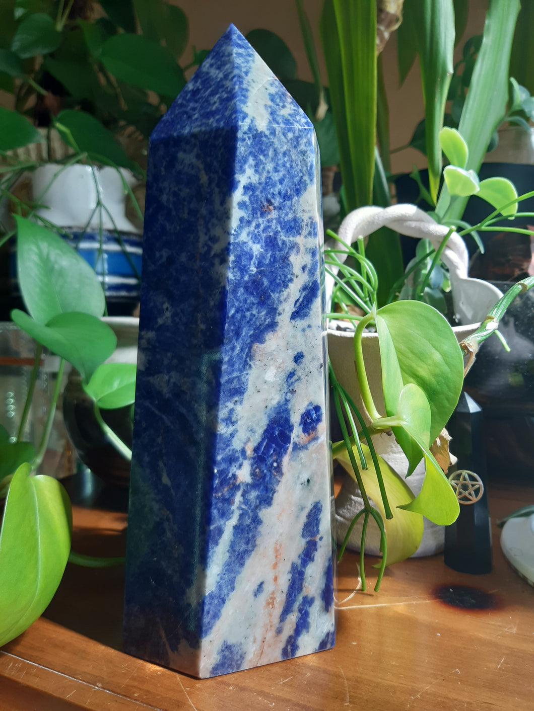 1770g-2364g Large Sodalite Towers