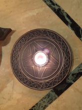 Load image into Gallery viewer, Pentagram Tea Light Holder
