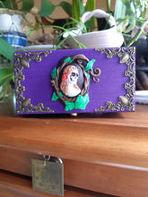 Load image into Gallery viewer, Gothic Keepsake Box (Handmade) Contains Healing, Protection, Purification Type Herbs
