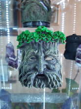 Load image into Gallery viewer, Green Tree Man Tealight Incense Burner
