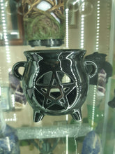 Load image into Gallery viewer, Pentagram Cauldron Oil Burner
