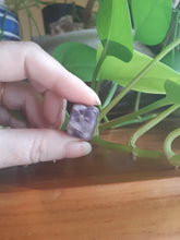 Load image into Gallery viewer, Chevron (dream) Amethyst Tumbles
