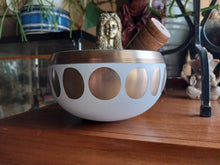 Load image into Gallery viewer, White Eclipse Moon Phase Singing Bowl
