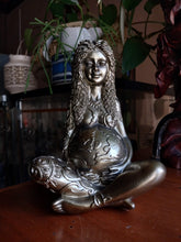 Load image into Gallery viewer, Gold Mother Earth Statue

