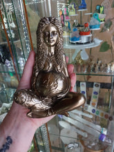 Load image into Gallery viewer, Gold Mother Earth Statue
