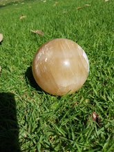 Load image into Gallery viewer, Golden Calcite Sphere 1.120kg
