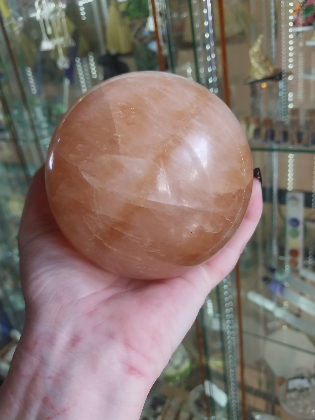 1.236kg Calcite Sphere